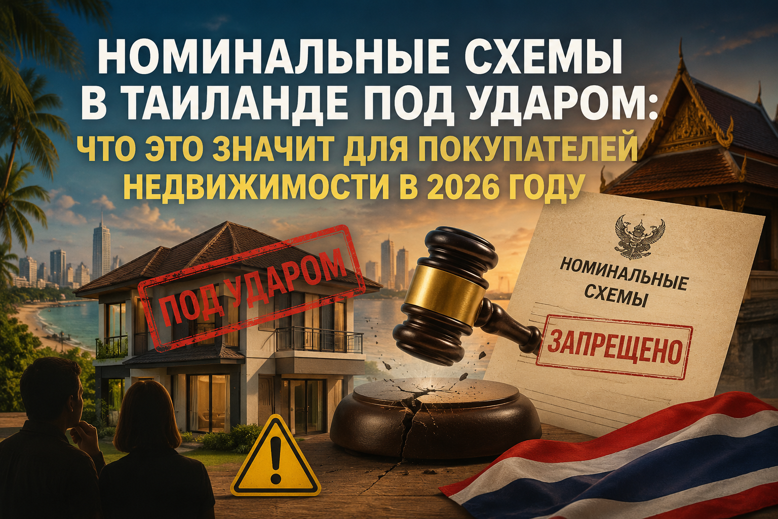 Nominee Schemes in Thailand Under Fire: What It Means for Property Buyers in 2026